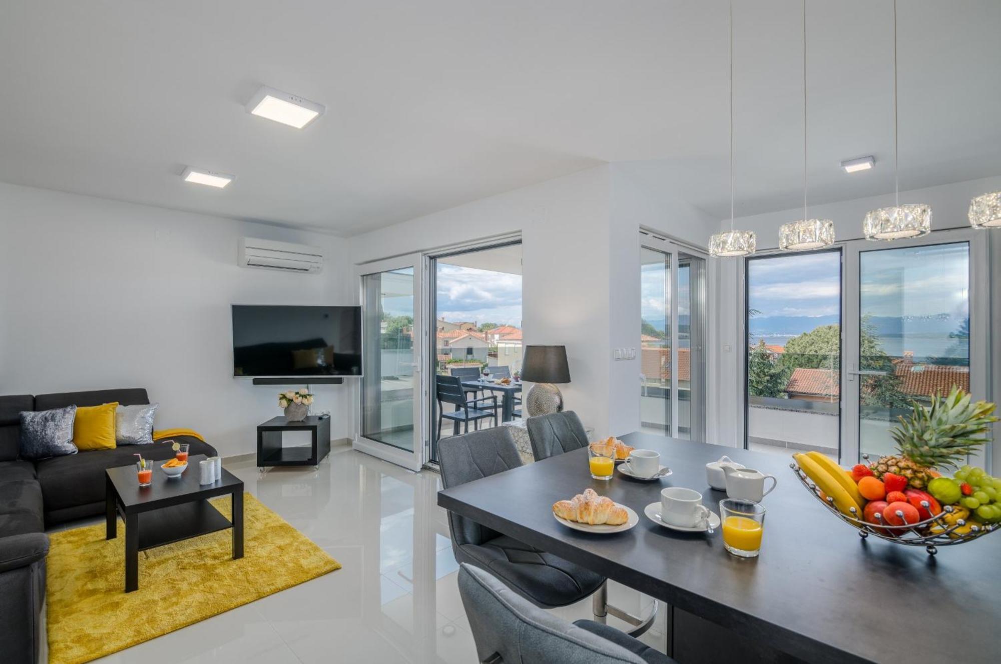 Apartments Elle Luxury Vantacici Malinska Rum bild