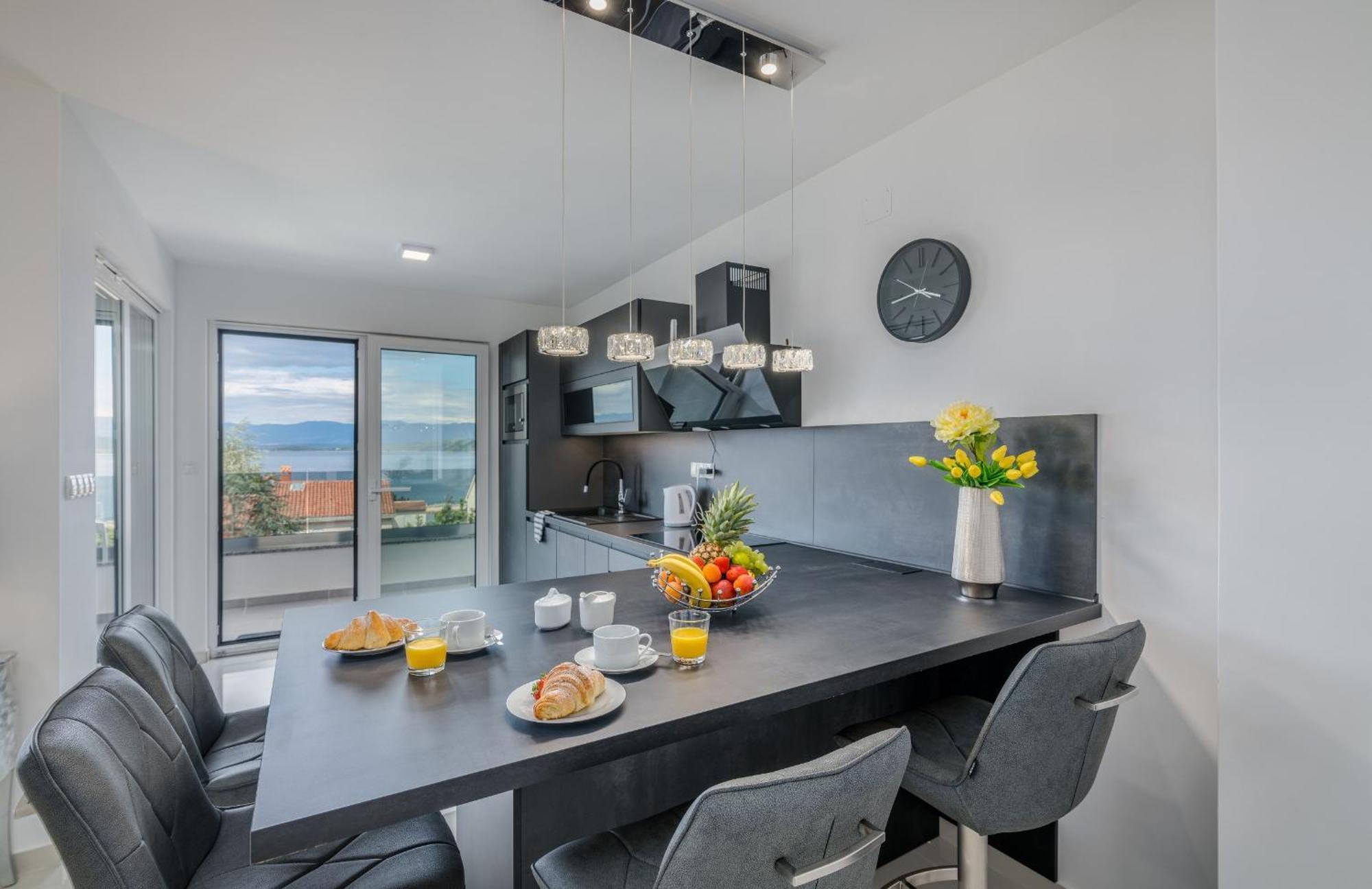 Apartments Elle Luxury Vantacici Malinska Rum bild